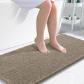 OLANLY Bathroom Runner Rugs 47x24, Soft Absorbent Chenille Bath Rugs, Rubber by OLANLY