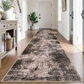 IOHOUZE Abstract Runner Rug 3x14 Ft Washable Runners by iOhouze