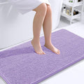 OLANLY Bathroom Runner Rugs 44x24, Soft Absorbent Chenille Bath Rugs, Rubber by OLANLY