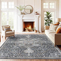 AMADA HOMEFURNISHING 6x9 Area Rugs, Vintage Rugs by AMADAHOMEFURNISHING