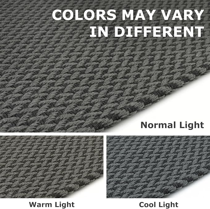 IOHOUZE Washable Runner Rug 2x8 Non Slip Rubber Backed Hallway Runner Entryway - Image 5