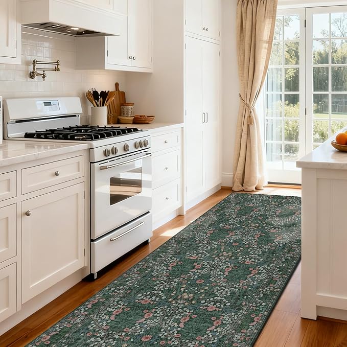 Washable 2'6" x 10' Runners for Hallways, Non Slip Long Floor Runner for Kitchen - Image 3