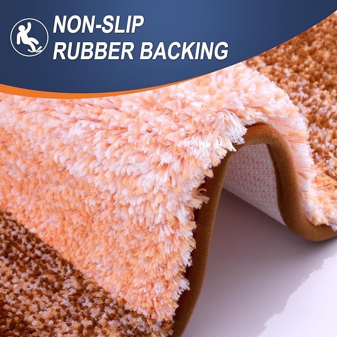 OLANLY Bathroom Runner Rugs Mat 44x24, Extra Soft Absorbent Microfiber Bath Rugs - Image 4