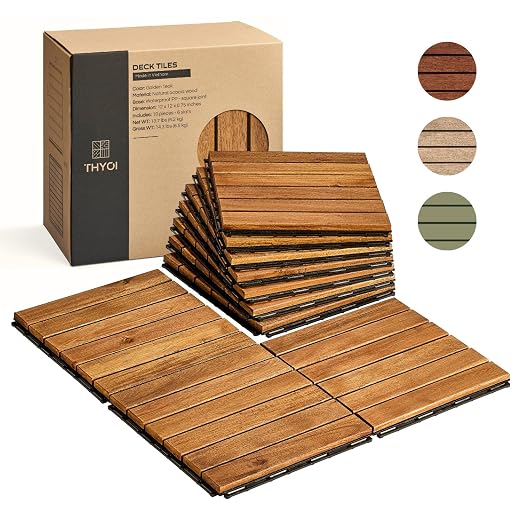 THYOI Premium Deck Tiles, Patio Flooring by THYOI