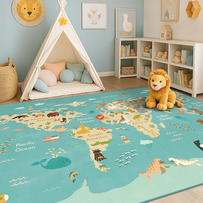 Huge Kids Rugs for Playroom Décor - Image 9