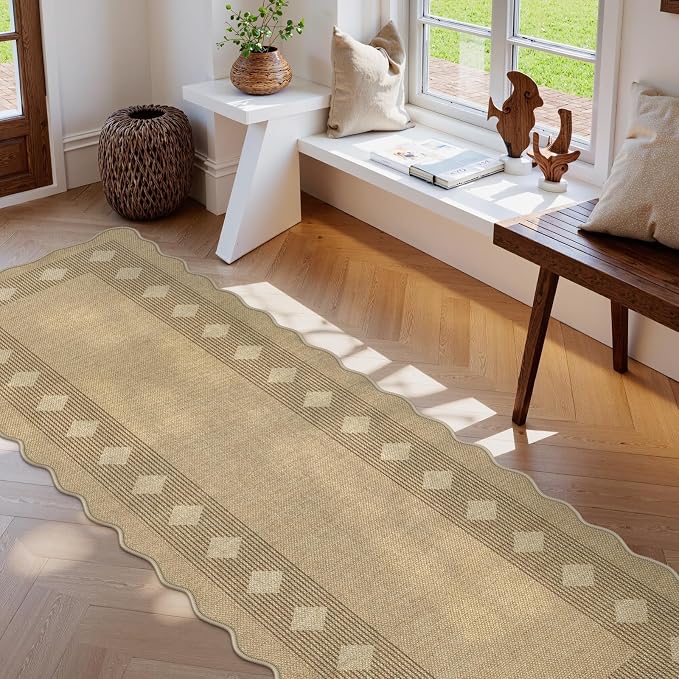 LIVEBOX Easy Jute Diamond Runner Rug - Image 8