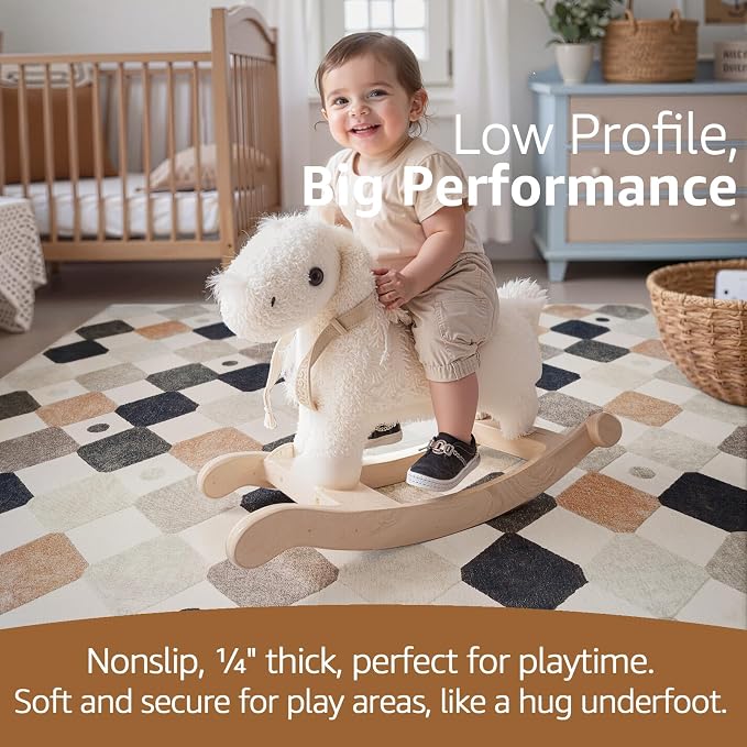 jinchan Macy 8x10 Kids Area Rug - Image 5