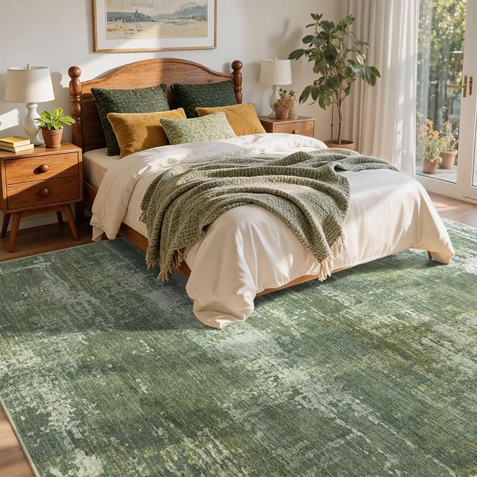 8x10 Ft Large Area Rugs for Living Room, Soft Non-Slip Washable Rugs Modern - Image 4