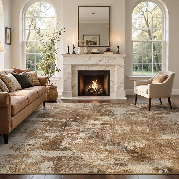 8x10 Ft Large Area Rugs for Living Room, Soft Non-Slip Washable Rugs Modern - Image 2