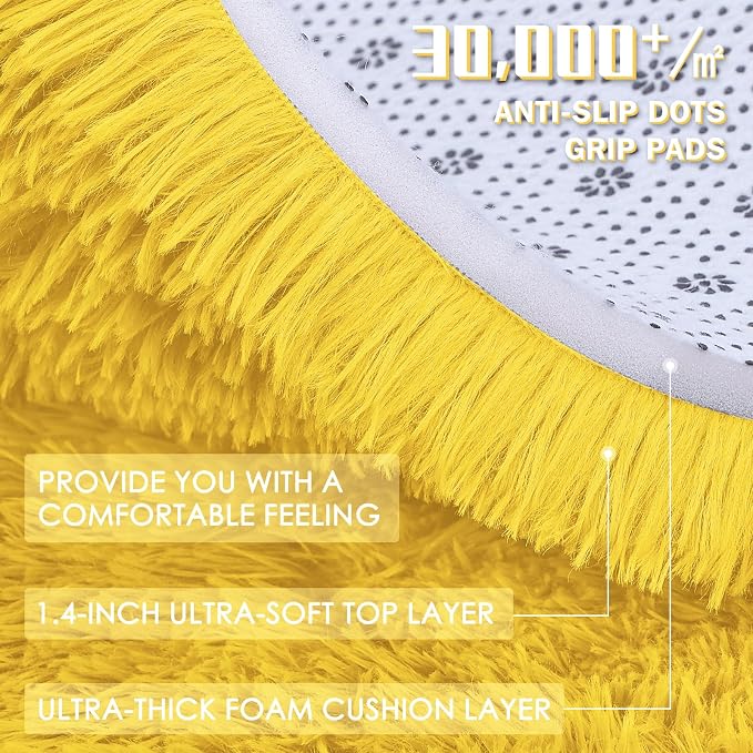 OLANLY 2x6 Machine Washable Runner Rugs - Image 7