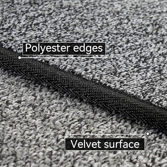 Runner Rug with Non Slip Rubber Backing, Washable Soft Floor Carpet - Image 2