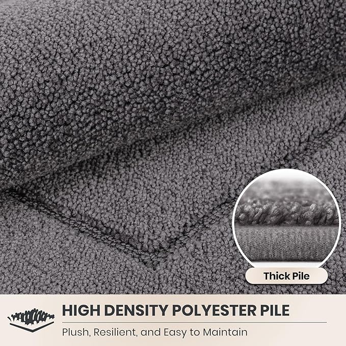 PURRUGS Dirt Trapping Door Mat 24" x 35.5", Non-Slip/Skid Machine Washable - Image 4