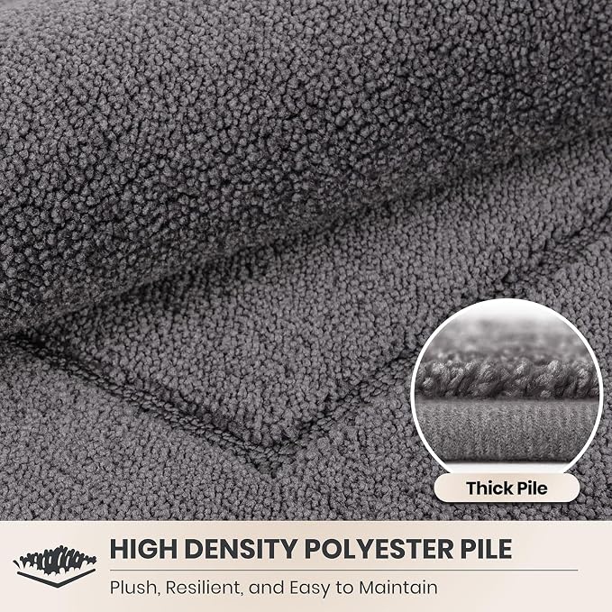 PURRUGS Dirt Trapping Door Mat 34" x 59", Non-Slip/Skid Machine Washable - Image 4