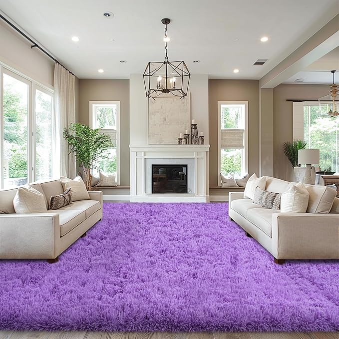 Mugorn Area Rugs 9x12 Living Room, Large Fluffy Area Rugs - Image 2