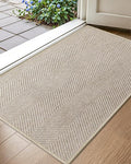 Color&Geometry Ultra Thin Indoor Door Mat 24"x36", Machine Washable Front Door by COLORG
