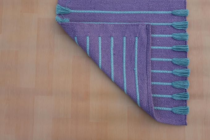 Jaipur art & Rugs Organic Cotton Yoga Mat - Image 6