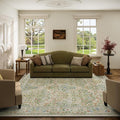 Washable Area Rugs for Living Room: 5x7 Bedroom Rug Vintage Rugs Stain by palohom