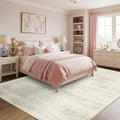 Latte&Fog 8x10 Washable Rugs for Living Room, Netural Ivory Large Area Rugs for by LatteFog