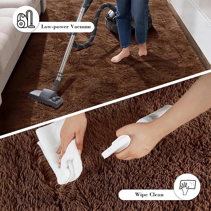 Soft Runner Rugs for Bedroom, Bedside Rug for Living Room Bedroom Room Home - Image 7
