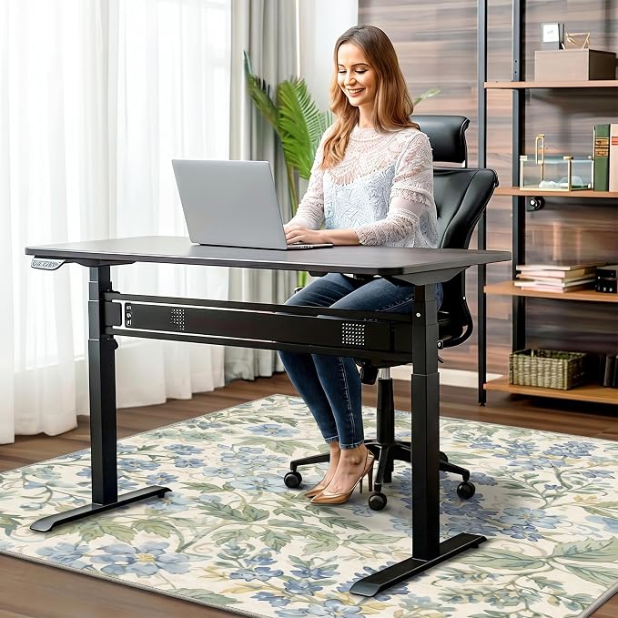 48"x72" Office Chair Mat for Hardwood Tile Floor, Under Desk Carpet Protector - Image 2