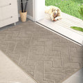 PURRUGS Dirt Trapping Door Mat 34" x 59", Non-Slip Machine Washable Entry Rug by PURRUGS