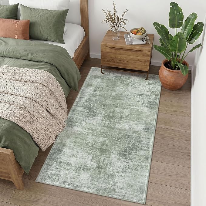 IOHOUZE Abstract Runner Rug 3x6 Ft Washable Runners - Image 6