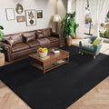 Amearea Large Modern Area Rugs for Bedroom Living Room, 8x10 Feet Black by AmeareaDirect