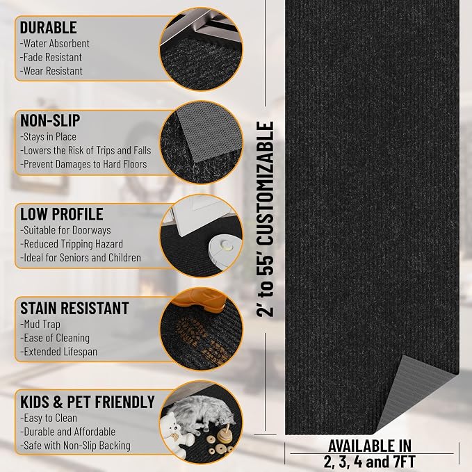Ottomanson 2'7" x 51' Hallway Runner - Image 3