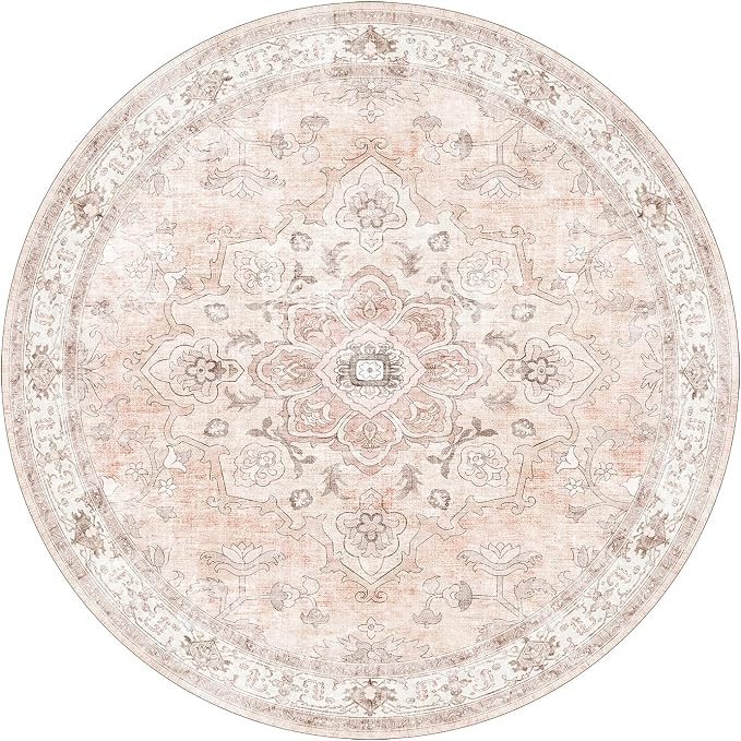 CAPALOCA Machine Washable Rugs Nursery Rug 4ft Cute Girl Non Slip Low Pile - Image 8