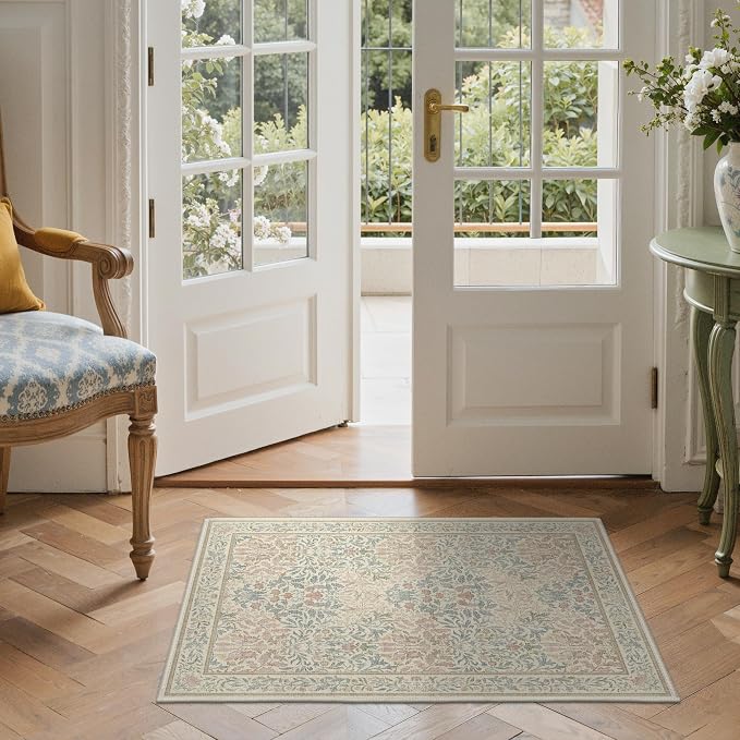 GENIMO 2x3 Washable Small Entryway Rug, Non-Slip Front Door Mat - Image 4