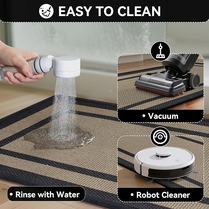 Kitchen Mat Non Slip, Washable Kitchen Rugs, Absorbent Kitchen Mats - Image 5