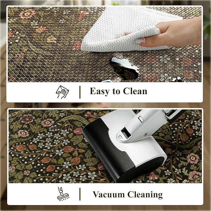 Collive Kitchen Mats for Floor 2PCS, Cushioned Anti Fatigue Rugs Non-Slip - Image 5