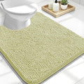 OLANLY Toilet Rugs U-Shaped 24x20, Extra Soft Absorbent Chenille Contour by OLANLY