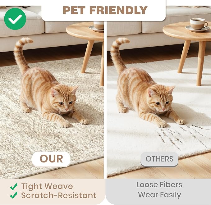Washable Kitchen Rugs Sets of 3 Piece, Hallway Runner Rug Non-Slip - Image 6
