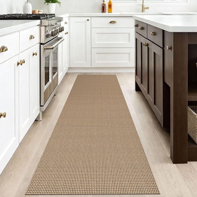 IOHOUZE Washable Runner Rug 2.6x8 Non Slip Rubber Backed Wide Hallway Runner - Image 7