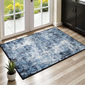 Rugflix 2x4 Entrance Rugs, Entry Rug Washable Non-Slip Stain-Resistant Low Pile by RugflixAreaRugs
