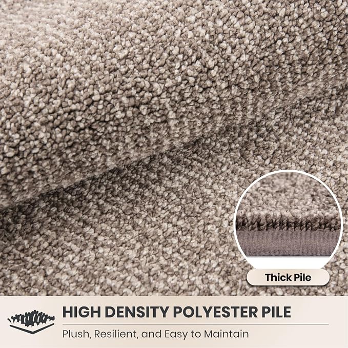 PURRUGS Dirt Trapping Door Mat 20" x 31.5", Non-Slip Machine Washable Entry Rug - Image 4