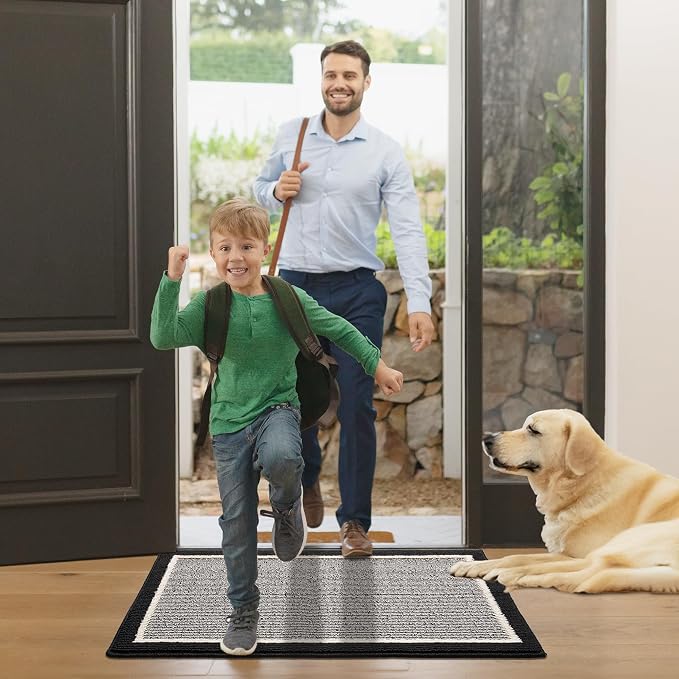 GRANNY SAYS Door Mat, Dirt Absorb Front Door Mat Outside Entrance, Low Profile - Image 8