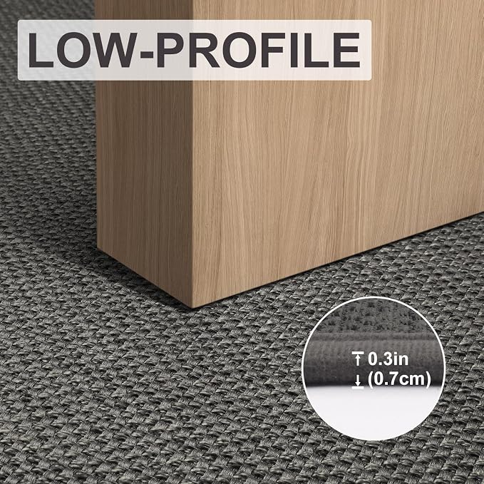 LEKEEPGO Long Door Mat 24"x59", Non Slip Door Mat Indoor Entrance, Rubber - Image 6