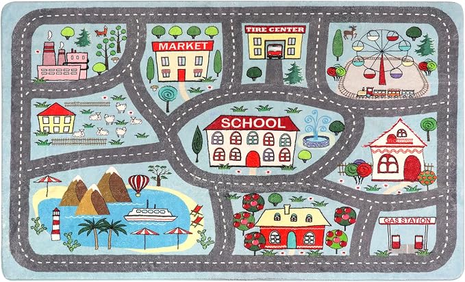 LIVEBOX Soft Kids Rug 4'x6' Carpet Play Mat - Image 10