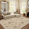 Machine Washable Rug for Living Room: 6x9 Area Rugs Boho Vintage Rug Stain by palohom