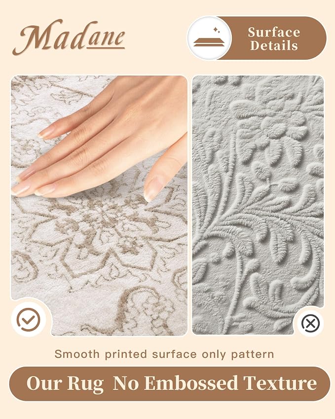 Madane Washable Runner Rug 2x5 - Image 5