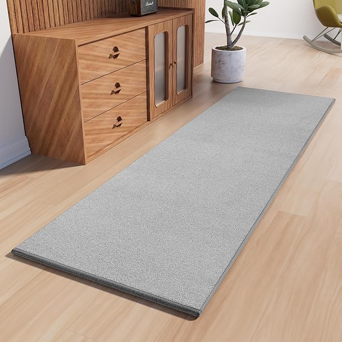 AREDO Runner Rug with Non Slip Rubber Backing, Washable Soft Floor Carpet by AREDO