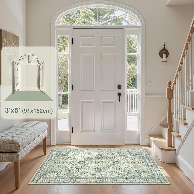Tortania Area Rug Living Room Rugs - Image 2