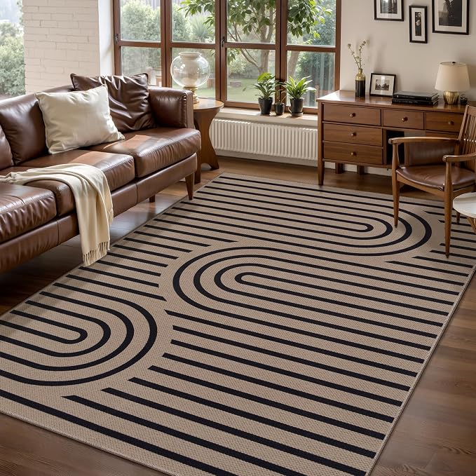Tangsoo Easy Jute 4x6 Washable Outdoor Area Rug by Tangsoo