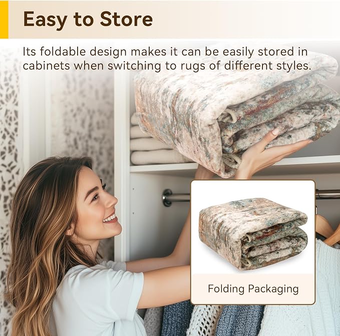 RELEANY Washable Area Rugs 3x12 Non-Slip Modern Abstract Soft - Image 6