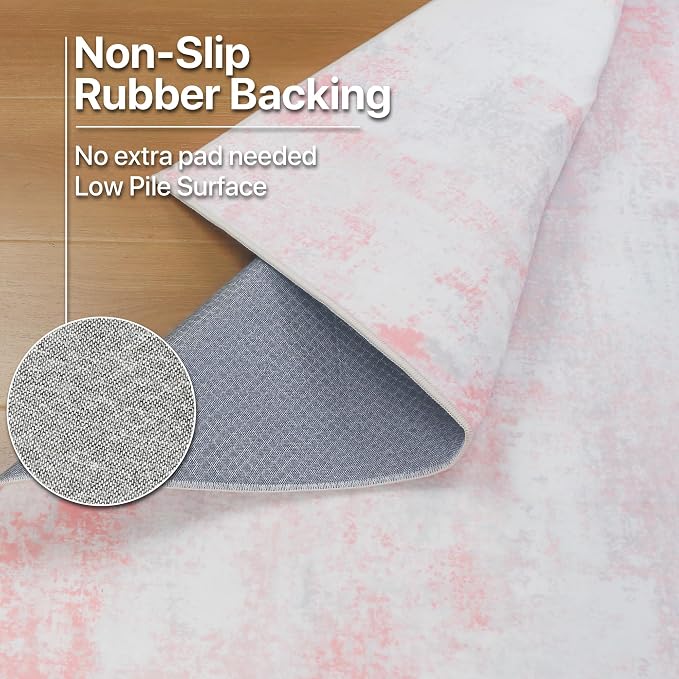 BEIMO Area Rugs 5x7 for Living Room Bedroom, Modern Abstract Machine Washable - Image 7
