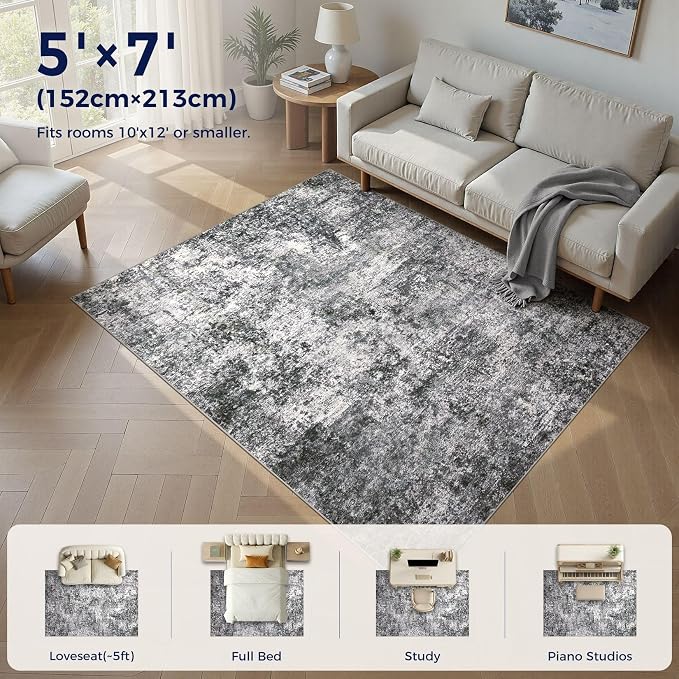 DMOYEST Area Rug Living Room Rugs - Image 5