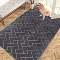 PURRUGS Easy Care Area Rug 4ft x 6ft, Non-Slip Machine Washable Entry Rug by PURRUGS