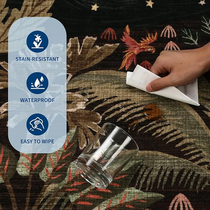 GarveeHome Round Area Rugs 5ft for Bedroom - Image 5